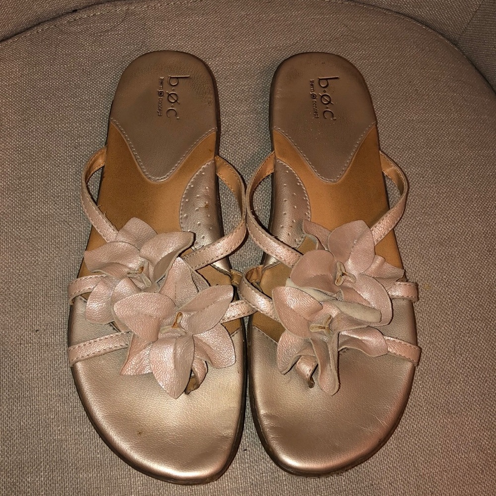 b. ø c. born sandals